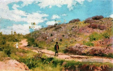 Sommer Landschaft in Kurskaya Guberniya 1915 Ilya Repin Ölgemälde